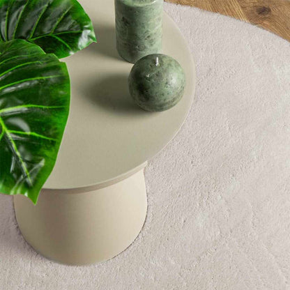 Bereichsteppiche Oval HUARTE Sand 120 x 170 cm 100 %Polyester