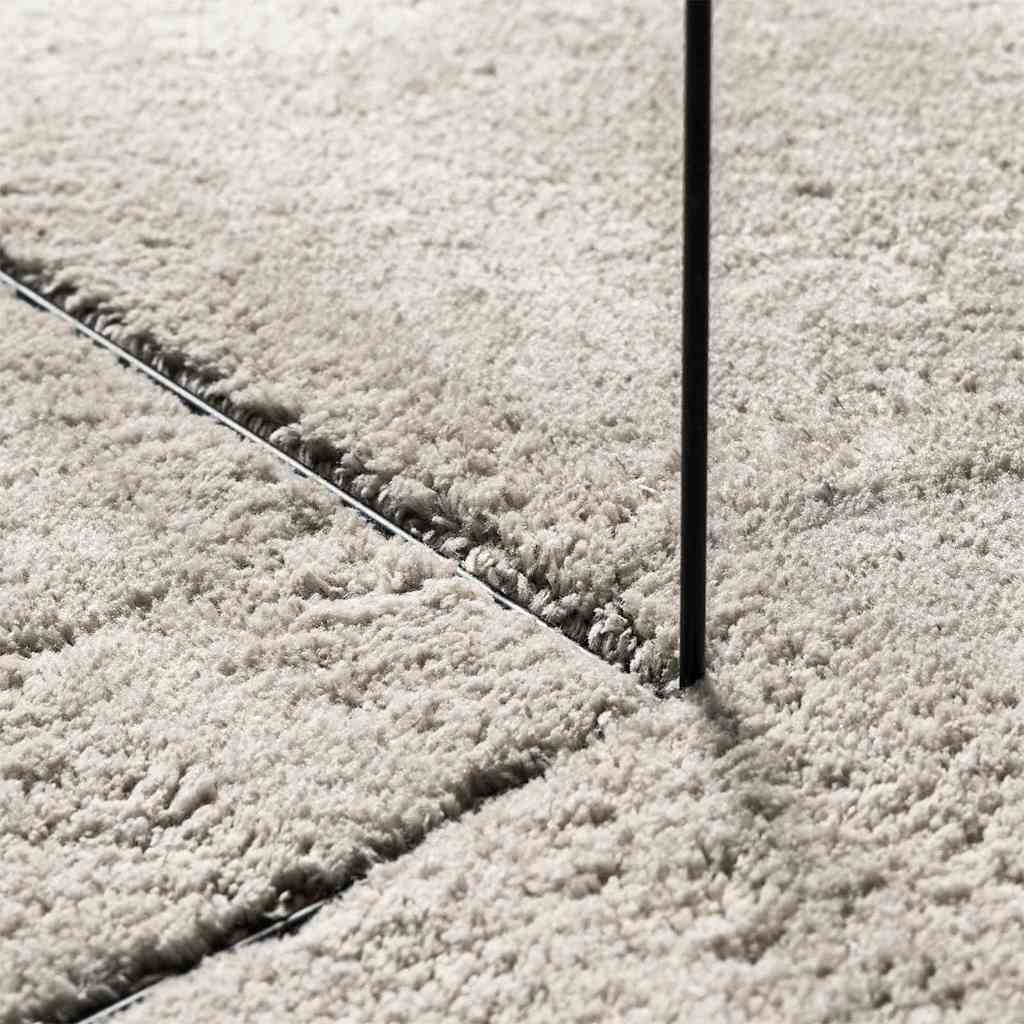 Bereichsteppiche Oval HUARTE Sand 120 x 170 cm 100 %Polyester