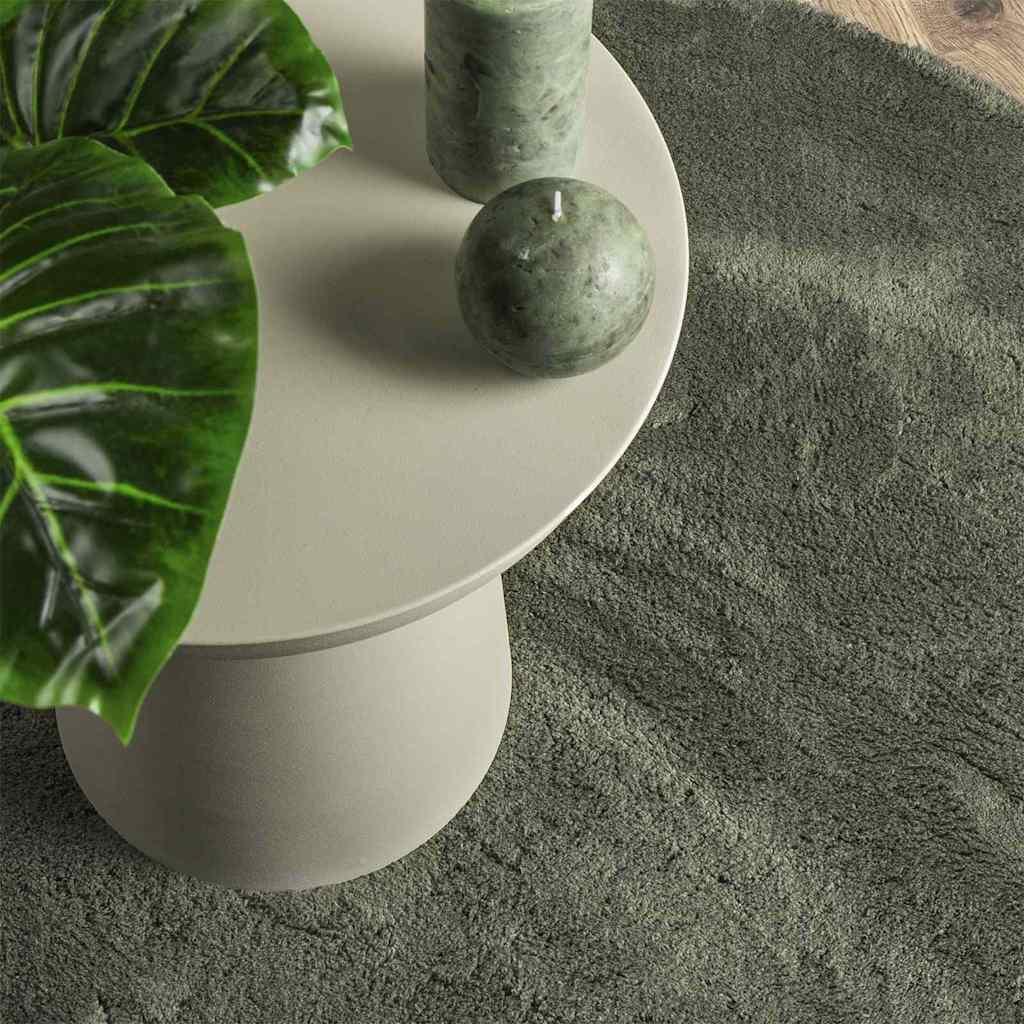 Bereichsteppiche HUARTE Waldgrün 100 x 200 cm Polyester