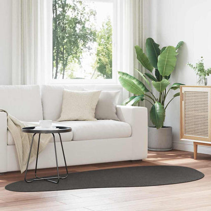 Bereichsteppiche HUARTE Anthrazit 100 x 200 cm Polyester