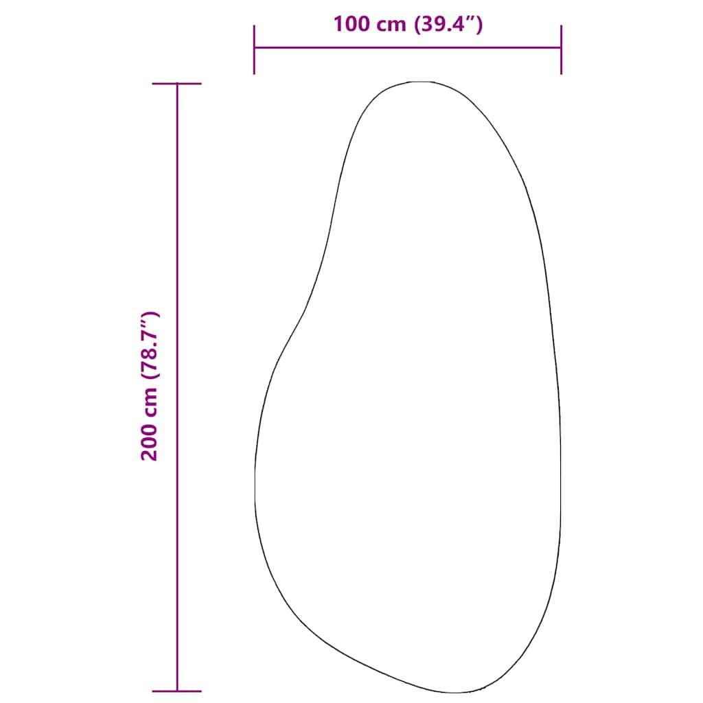 Bereichsteppiche HUARTE Anthrazit 100 x 200 cm Polyester