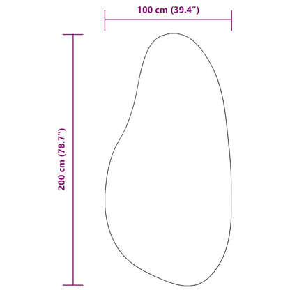 Bereichsteppiche HUARTE Anthrazit 100 x 200 cm Polyester