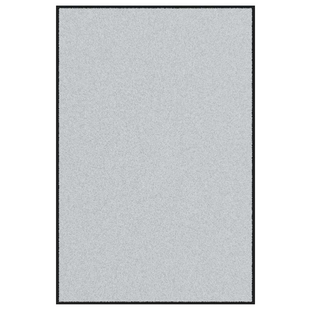 Fußmatte Grau und Schwarz 120 x 180 cm Polypropylen und Vinyl