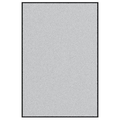 Fußmatte Grau und Schwarz 120 x 180 cm Polypropylen und Vinyl