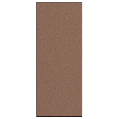 Fußmatte Braun und Schwarz 120 x 300 cm Polypropylen und Vinyl