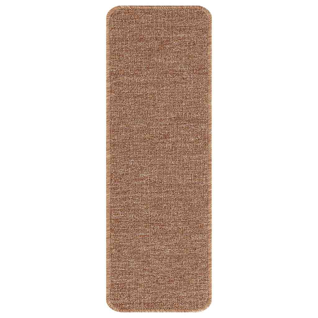 Rutschfeste Treppenmatten 15 pcs Gelb 60 x 25 cm PP