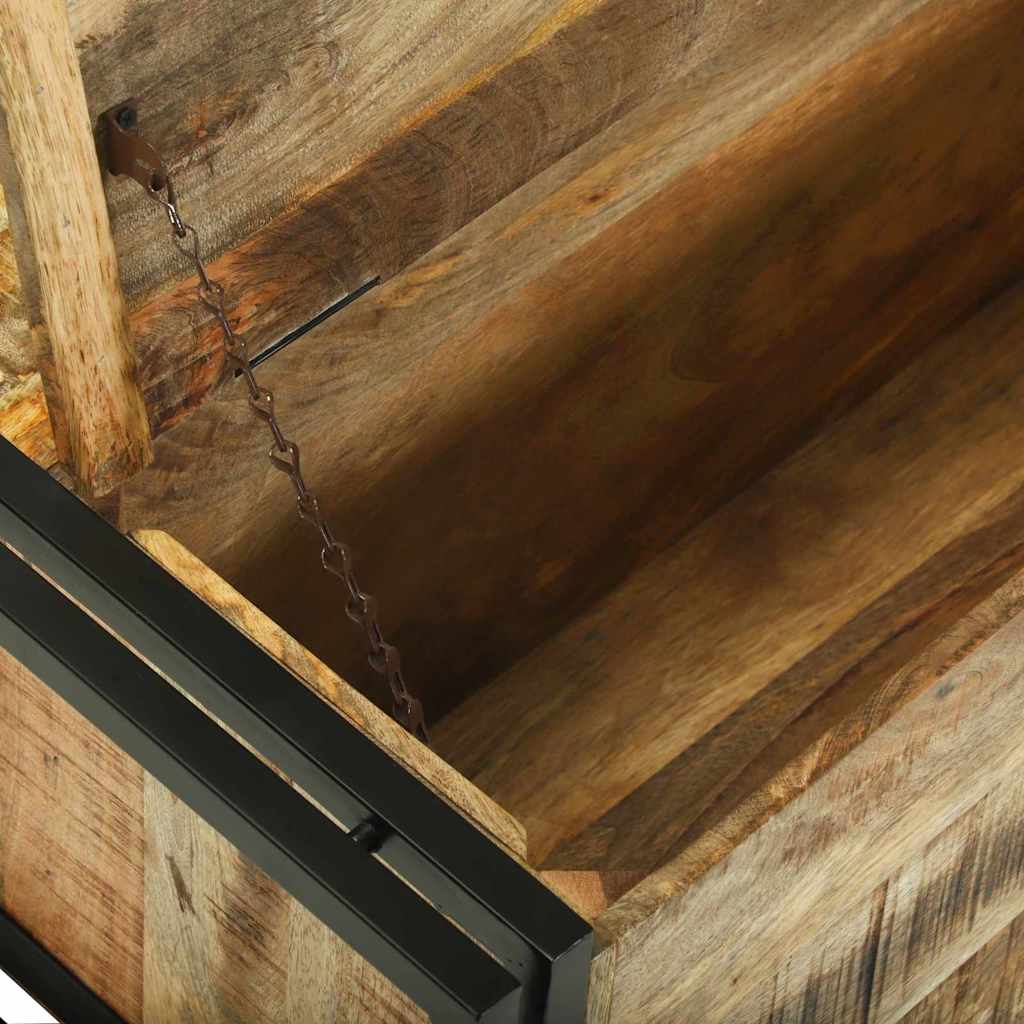 Couchtisch Braun 90 x 50 x 38 cm Massivholz Mango