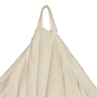 Bademantel KINN Creme XXL Baumwolle