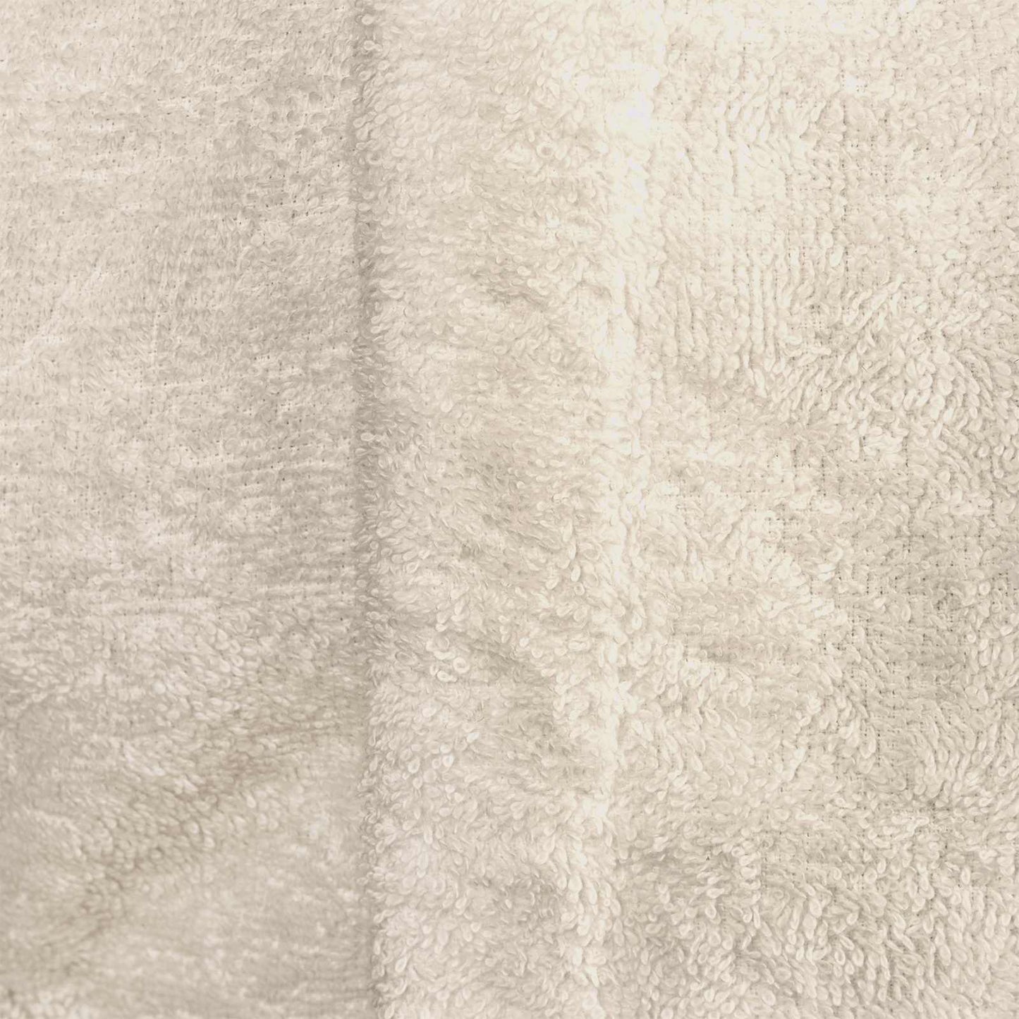 Bademantel KINN Creme XXL Baumwolle