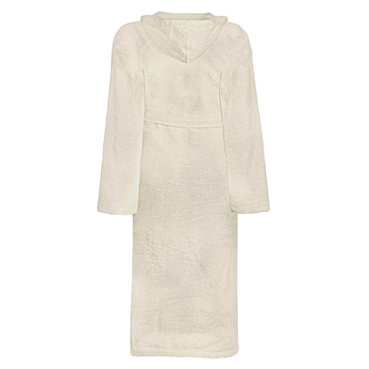 Bademantel KINN Creme XXL Baumwolle