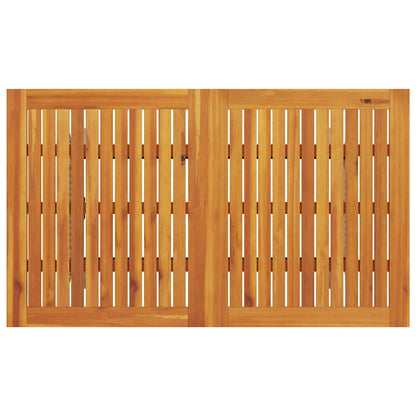 Gartensofa 3-Sitzer mit Kissen & Tisch Hellgrau Poly Rattan