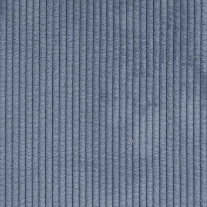 Modulares Sofa Endmodul mit Armlehne Kissen Blau 100 cm