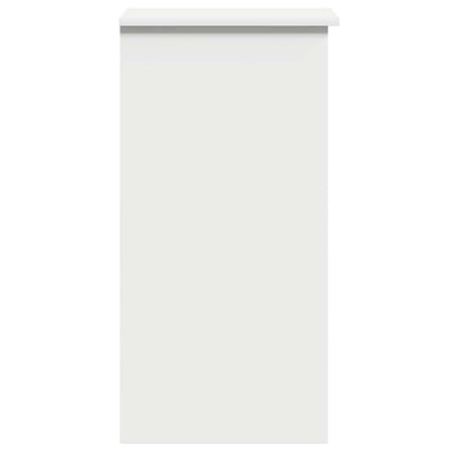 Schreibtisch mit Regalen Weiß 84x40x78 cm Holzwerkstoff