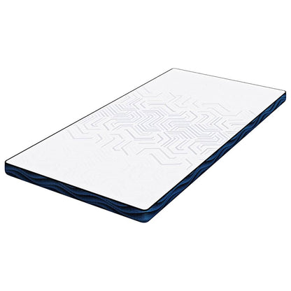 Matratzenauflage Weiß 120 x 200 cm Jacquard-Stoff