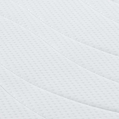 Matratze Weiß 120 x 200 cm Jacquard-Stoff