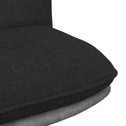 Bürostuhl Drehbar Schwarz Stoff