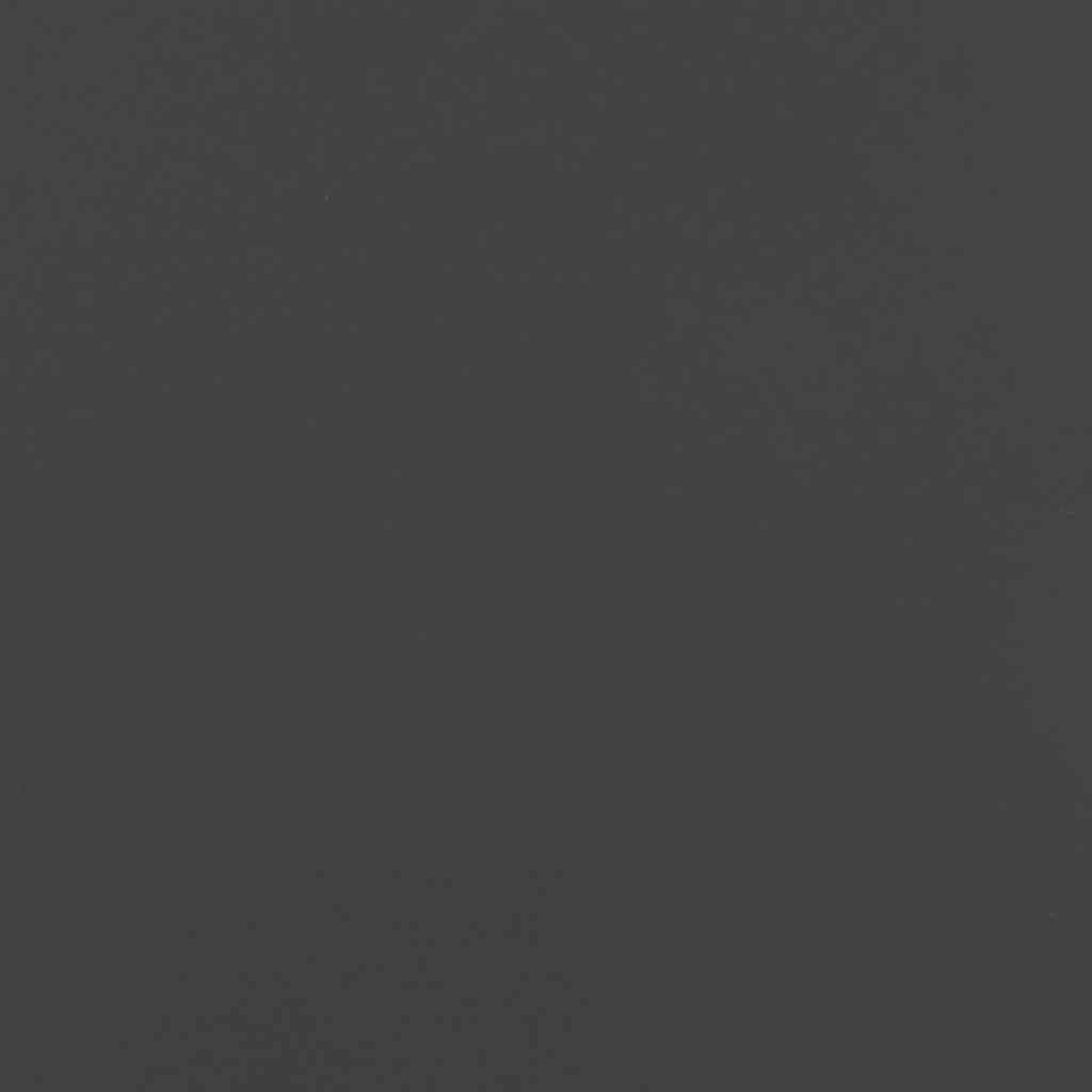 Pflanzkübel Schwarz 40x40x80 cm Kaltgewalzter Stahl