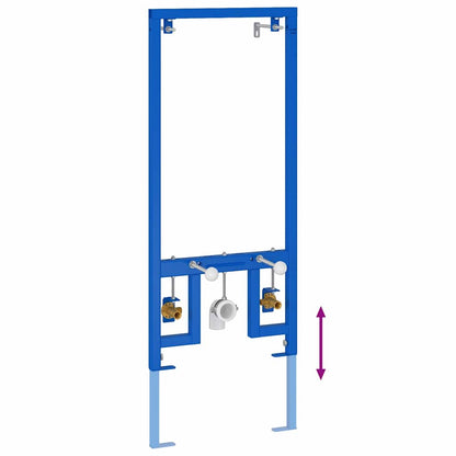 Badezimmer Wandstütze Blau 50 x 3 x 112 cm