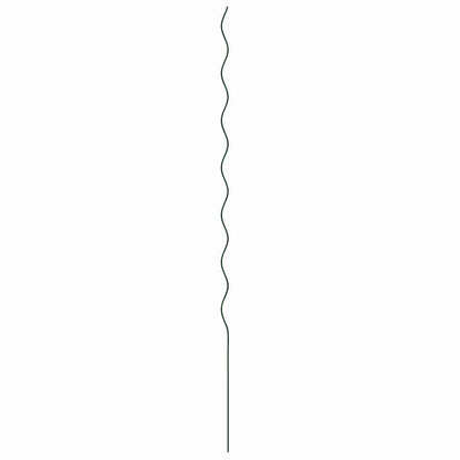 Pflanzenstütze 20 pcs Grün 110 x 0.6 x 0.6 cm Stahl