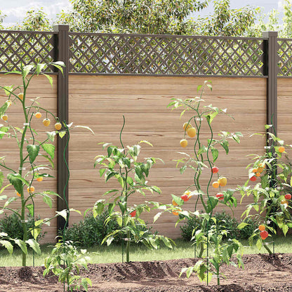 Pflanzenstütze 20 pcs Grün 110 x 0.6 x 0.6 cm Stahl