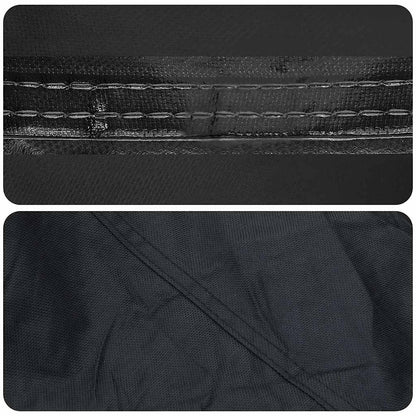 Möbelbezug Schwarz 330 x 255 x 80 cm 600D Oxford Stoff