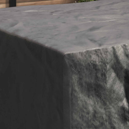 Möbelbezug Uni Schwarz 220 x 190 x 85 cm 600D