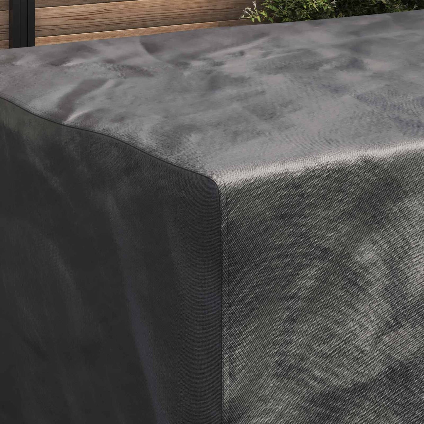 Möbelbezug Uni Schwarz 230 x 165 x 80 cm 600D