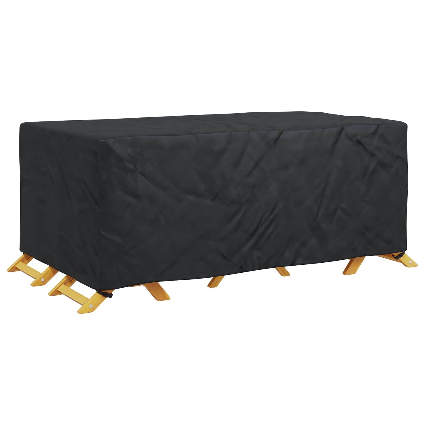 Möbelbezug Uni Schwarz 240 x 140 x 90 cm 420D