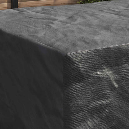 Möbelbezug Uni Schwarz 240 x 160 x 100 cm 210D