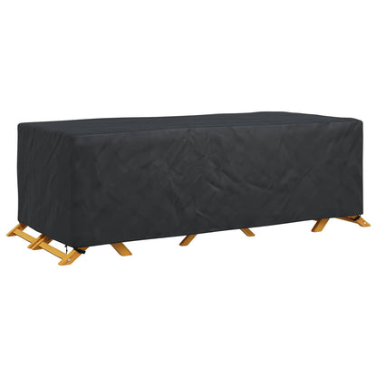 Möbelbezug Uni Schwarz 300 x 140 x 90 cm 600D