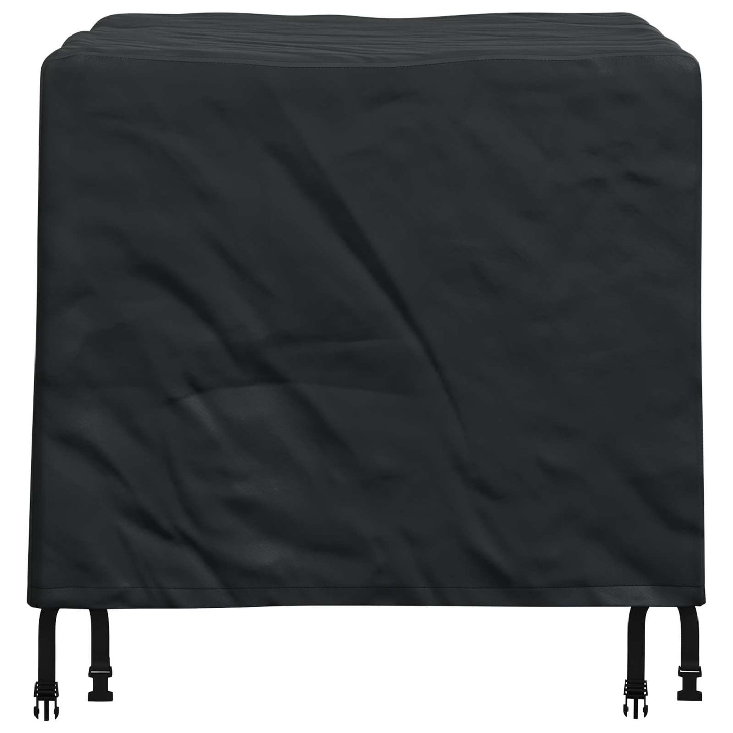 Möbelbezug Uni Schwarz 74 x 74 x 60 cm 600D Oxford Stoff