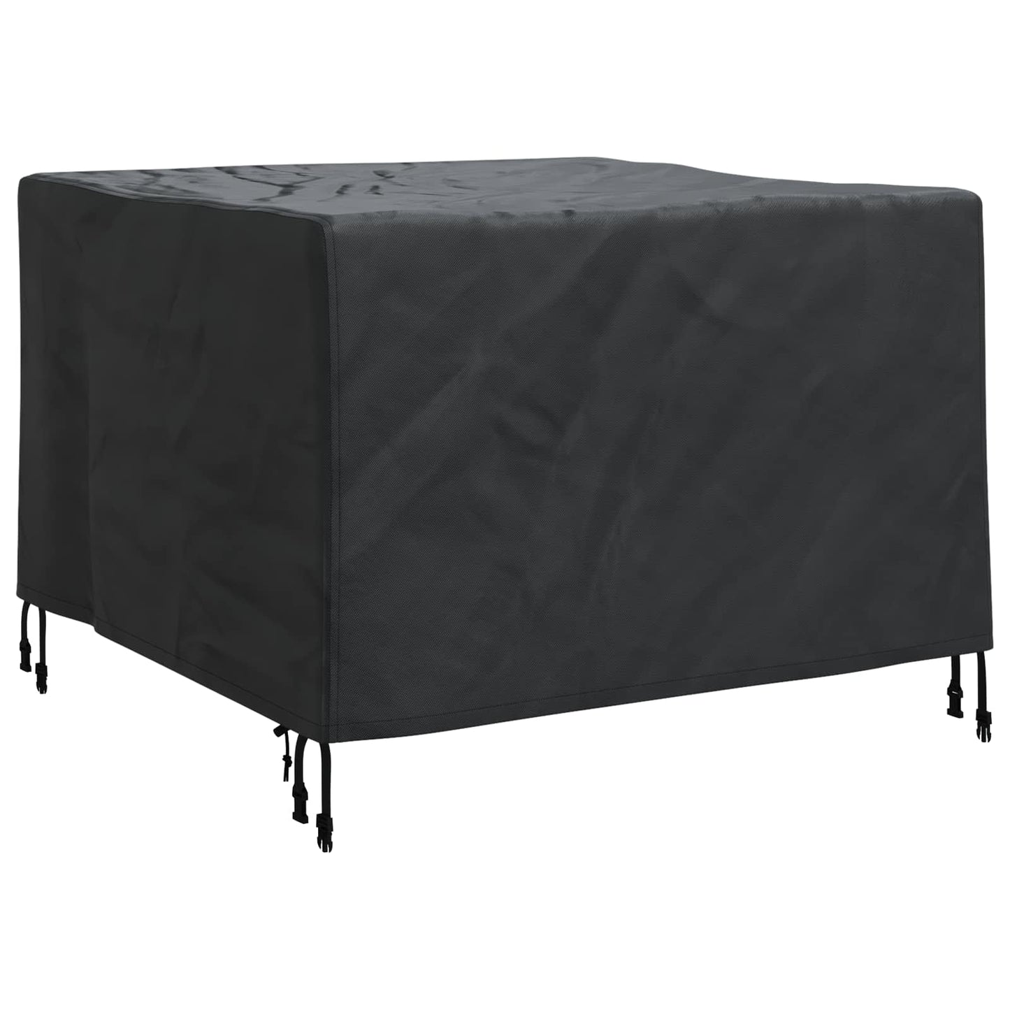 Möbelbezug Uni Schwarz 99 x 99 x 60 cm 600D Oxford Stoff