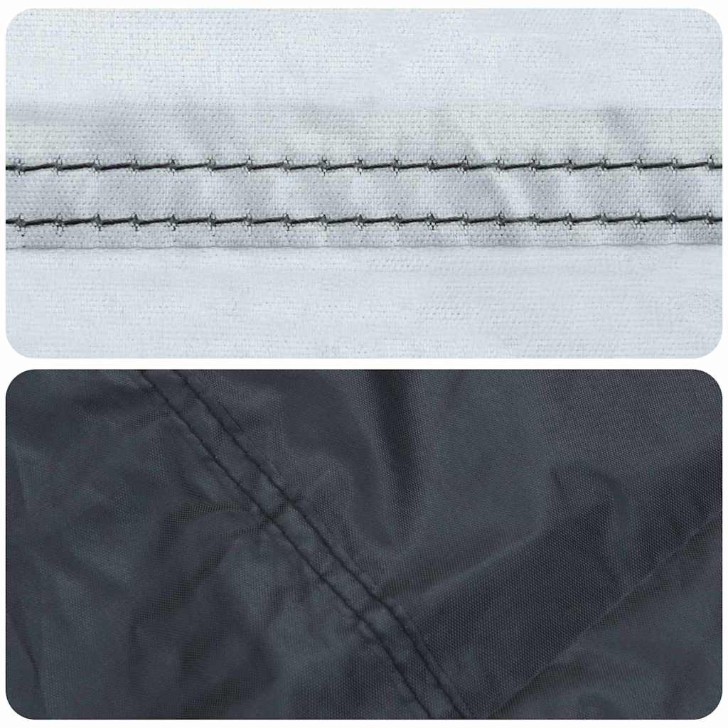 Abdeckung für Kaminholzregal Schwarz 61 x 122 x 106 cm Stoff