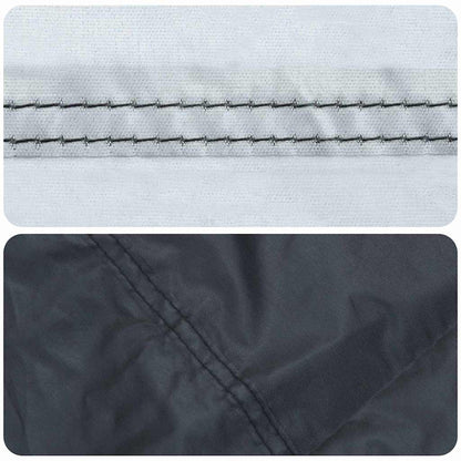 Abdeckung für Kaminholzregal Schwarz 61 x 122 x 106 cm Stoff