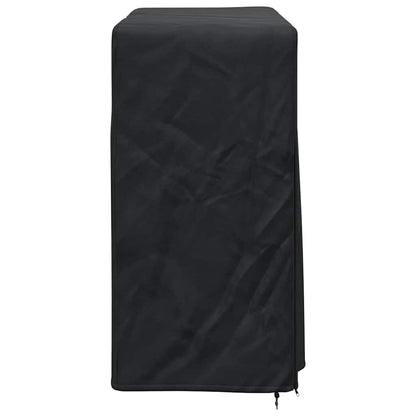 Abdeckung für Kaminholzregal Schwarz 61 x 122 x 106 cm Stoff