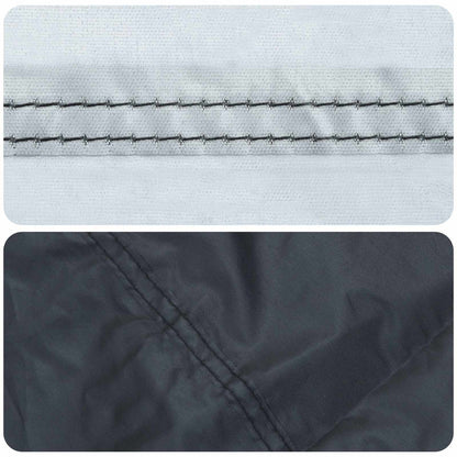 Tischdecken Uni Schwarz 202 x 102 x 15 cm Stoff