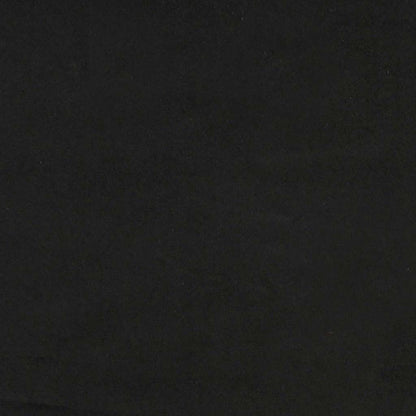 3-Sitzer-Sofa Schwarz 220x78x84 cm Samt