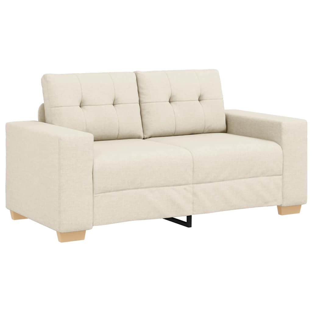 Loveseat-Sofa Leinen 160x77x82 cm