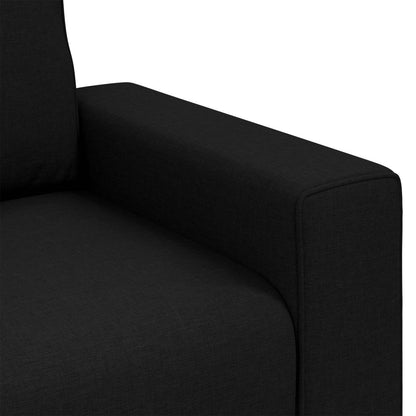 Sofa Schwarz 100 x 80 x 82 cm Stoff