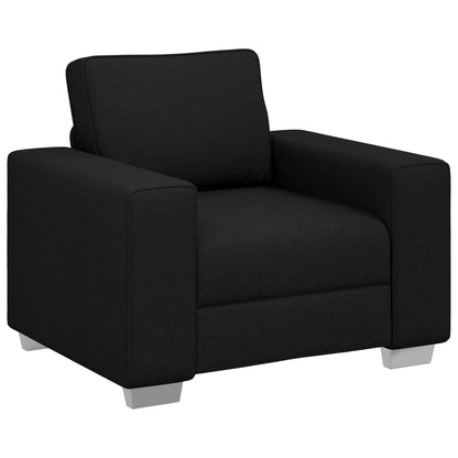 Sofa Schwarz 100 x 80 x 82 cm Stoff