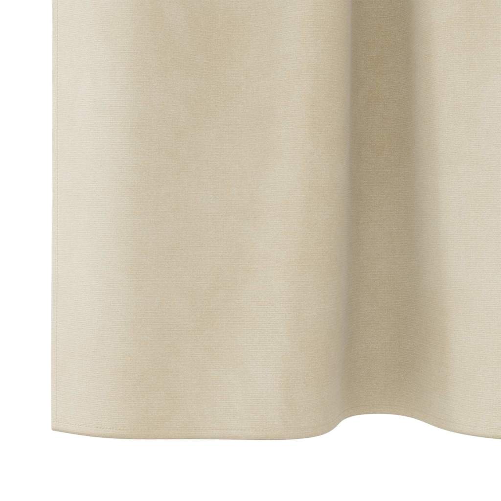 Verdunkelungsvorhänge 2 pcs Creme 140 x 140 cm Samt