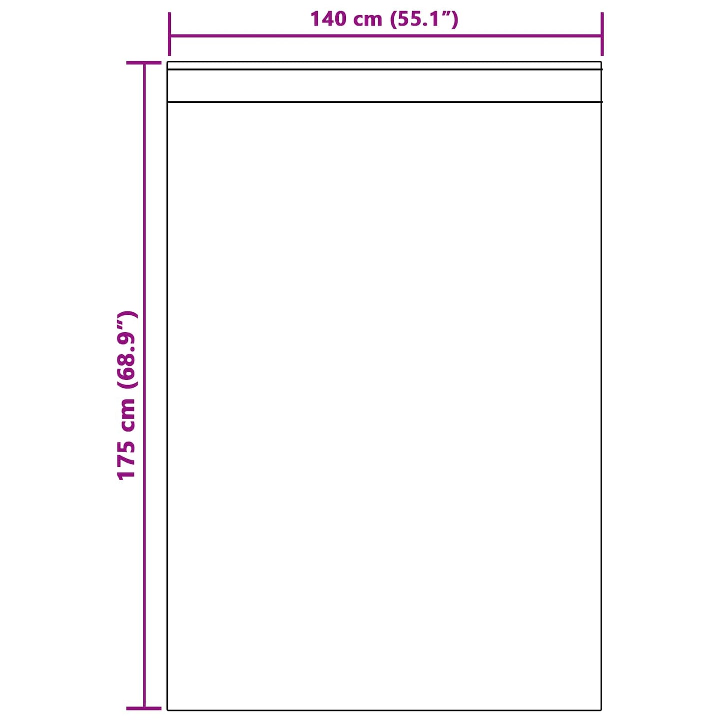 Verdunkelungsvorhänge 2 pcs Dunkelgrau 140 x 175 cm Samt