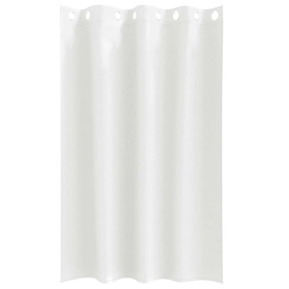Verdunkelungs-Vorhänge mit Ringen 2 pcs Reinweiß 175 x 140 cm