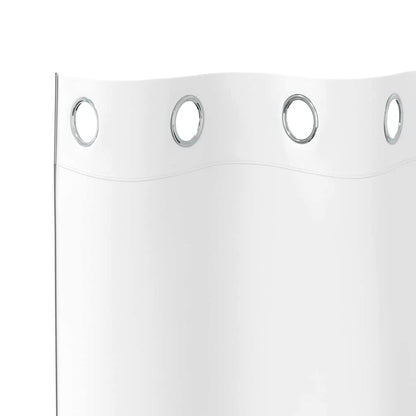 Verdunkelungs-Vorhänge mit Ringen 2 pcs Reinweiß 260 x 140 cm