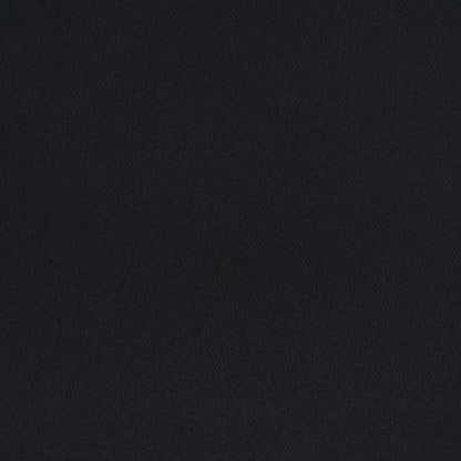 Verdunkelungs-Vorhänge mit Ringen 2 pcs Schwarz 175 x 140 cm