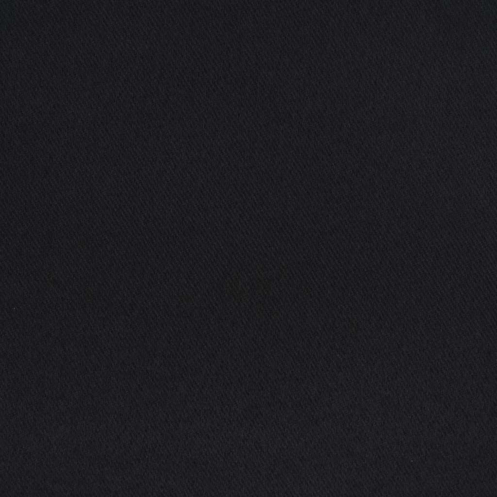 Verdunkelungs-Vorhänge mit Ringen 2 pcs Schwarz 225 x 140 cm