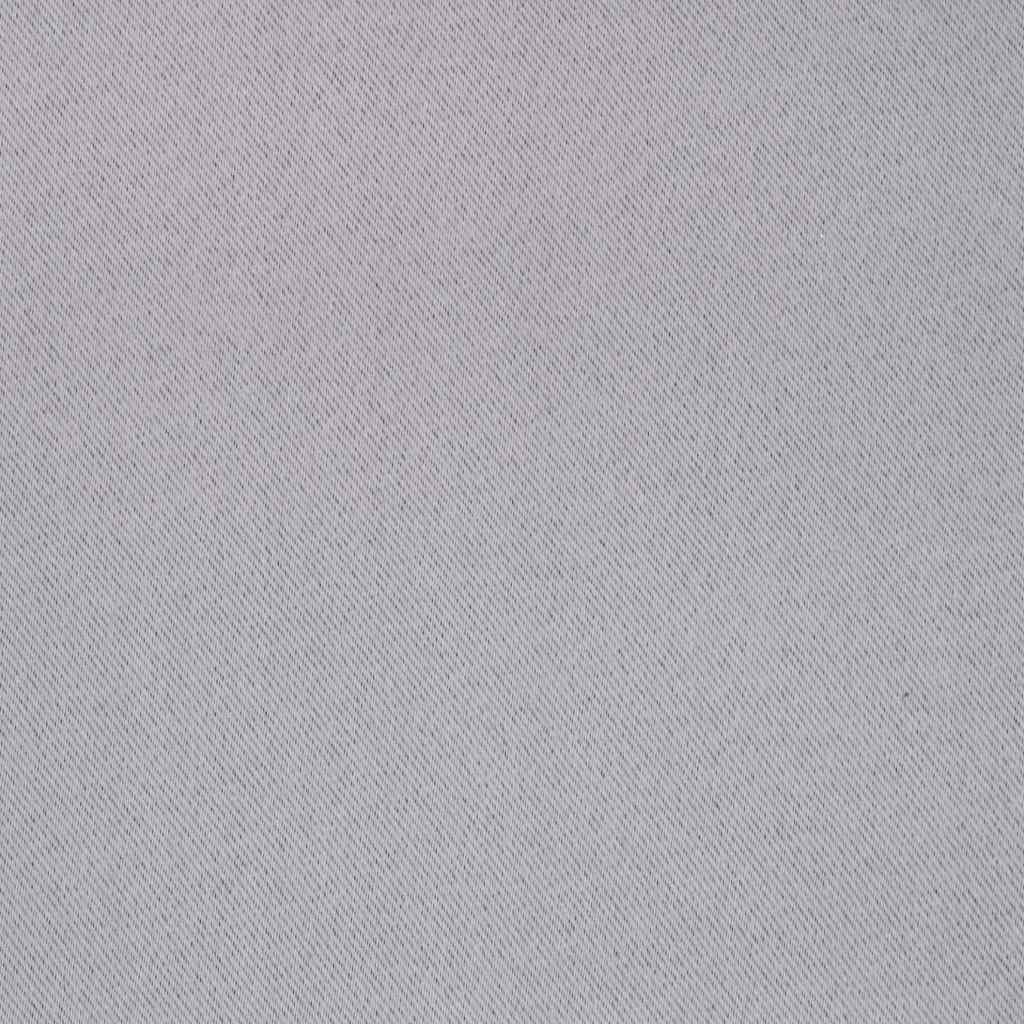 Verdunkelungs-Vorhänge mit Ringen 2 pcs Metallic Grau