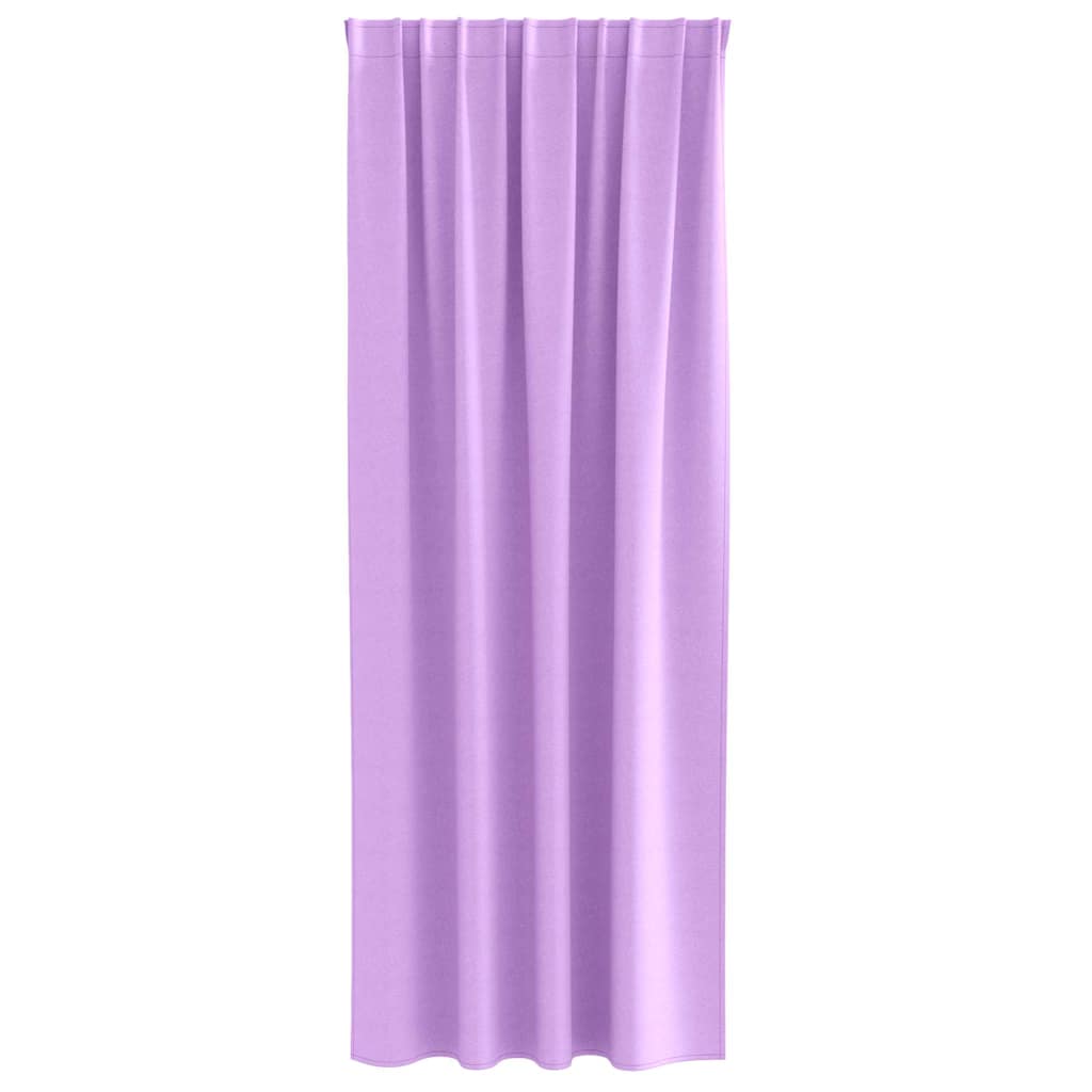 Verdunkelungs-Vorhänge mit Ringen 2 pcs Lila 245 x 140 cm