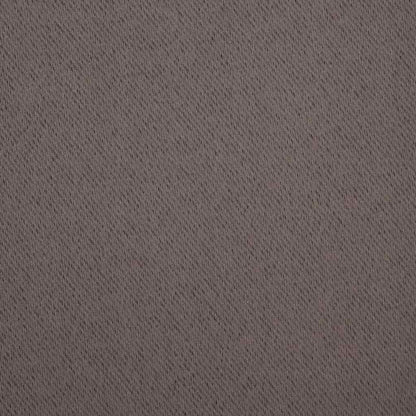 Verdunkelungs-Vorhänge mit Ringen 2 pcs Dunkelbraun