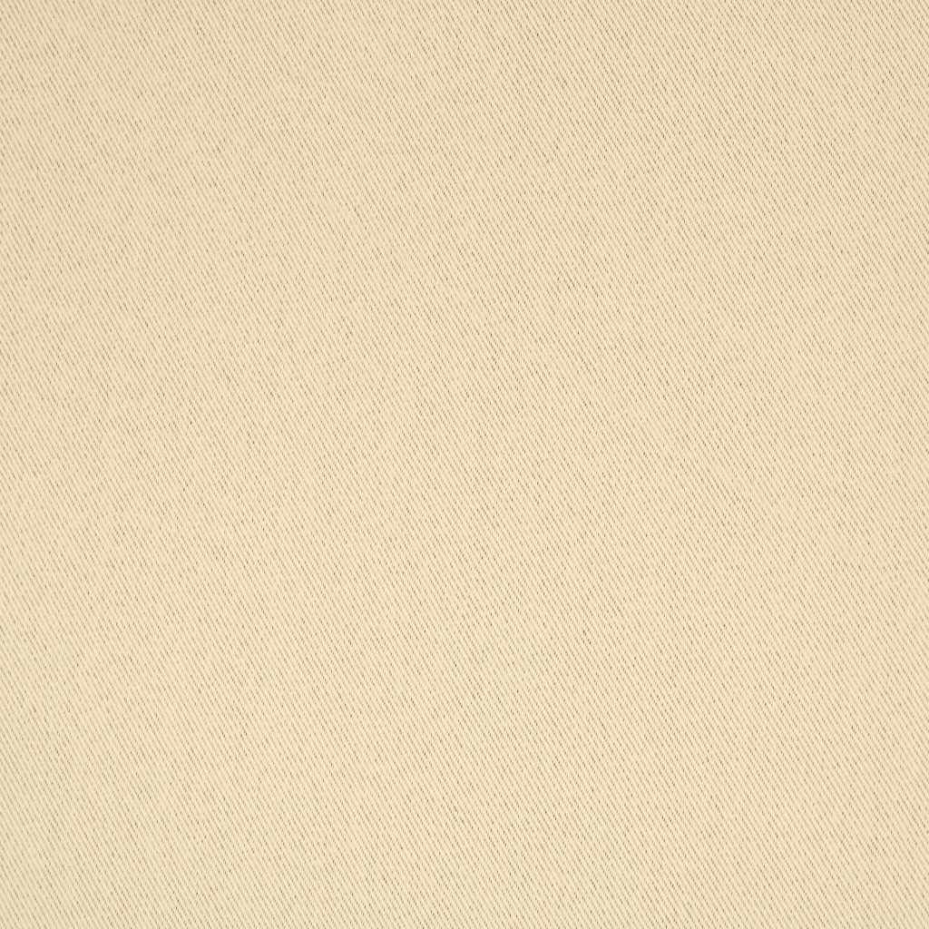 Verdunkelungs-Vorhänge mit Ringen 2 pcs Creme 260 x 140 cm